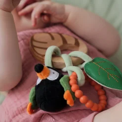 Little Big Friends Wooden Rattle - Jungle