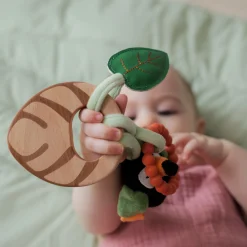 Little Big Friends Wooden Rattle - Jungle