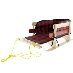 Kids Clement - Equipement Winter Activities|Outdoors & Travel>Wooden Sleigh XL with Pad Cover