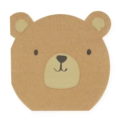 Meri Meri Woodland Bear Napkins (8)