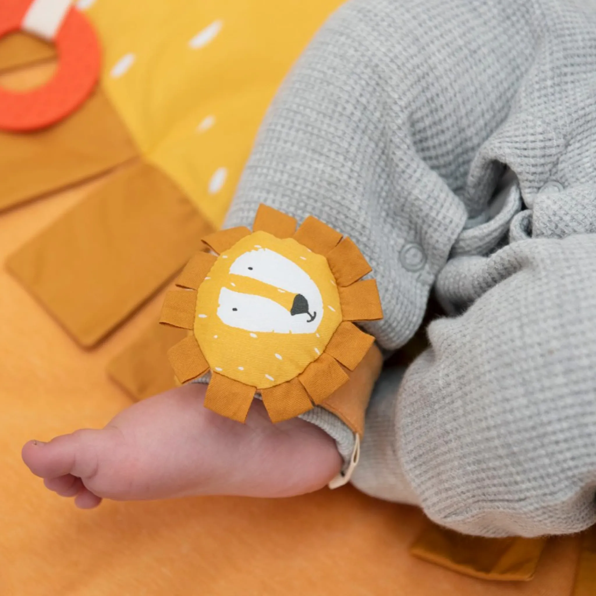 Trixie Wrist Rattle - Mr Lion