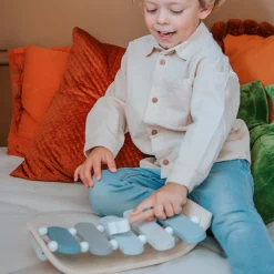 Kids Label Label Xylophone - Blue