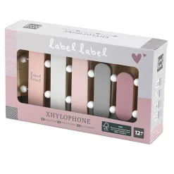 Kids Label Label Musical Toys|Wooden Toys>Xylophone Pink