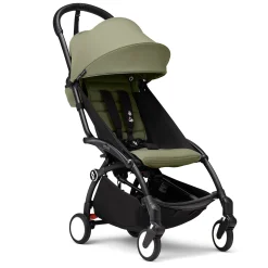 Kids Stokke YOYO³ Stroller Complete - Black / Olive