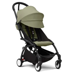 Kids Stokke YOYO³ Stroller Complete - Black / Olive