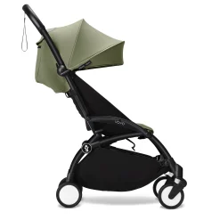 Kids Stokke YOYO³ Stroller Complete - Black / Olive