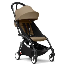 Kids Stokke YOYO³ Stroller Complete - Black / Toffee