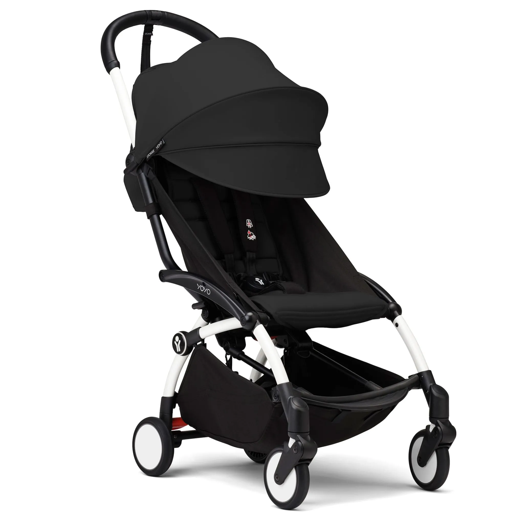 Kids Stokke Strollers|Strollers & Trailers>YOYO³ Stroller Complete - White / Black
