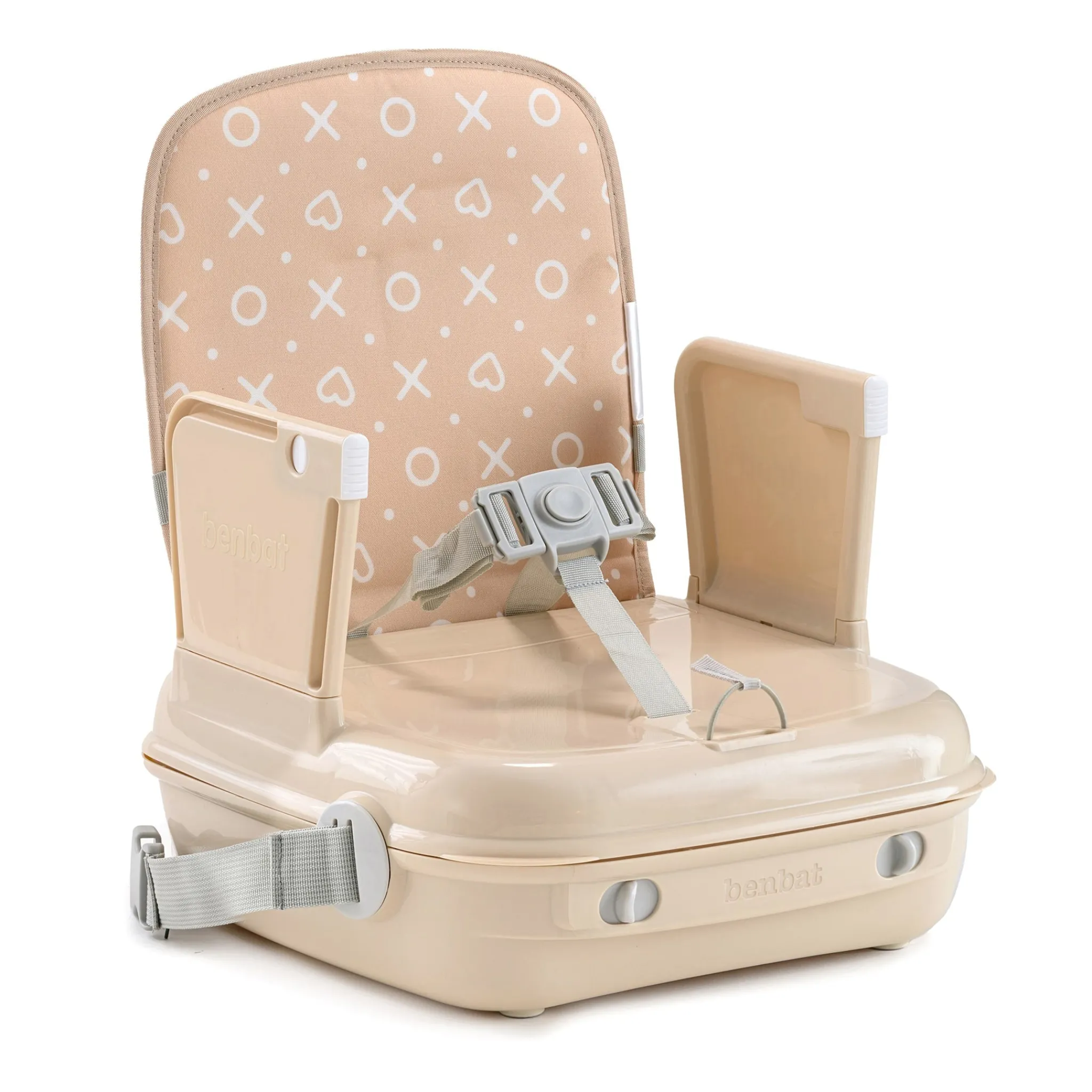 Benbat High Chairs & Booster Seats|High Chairs & Booster Seats>YummiGo+ Feed & Go Booster – Cashmere Beige