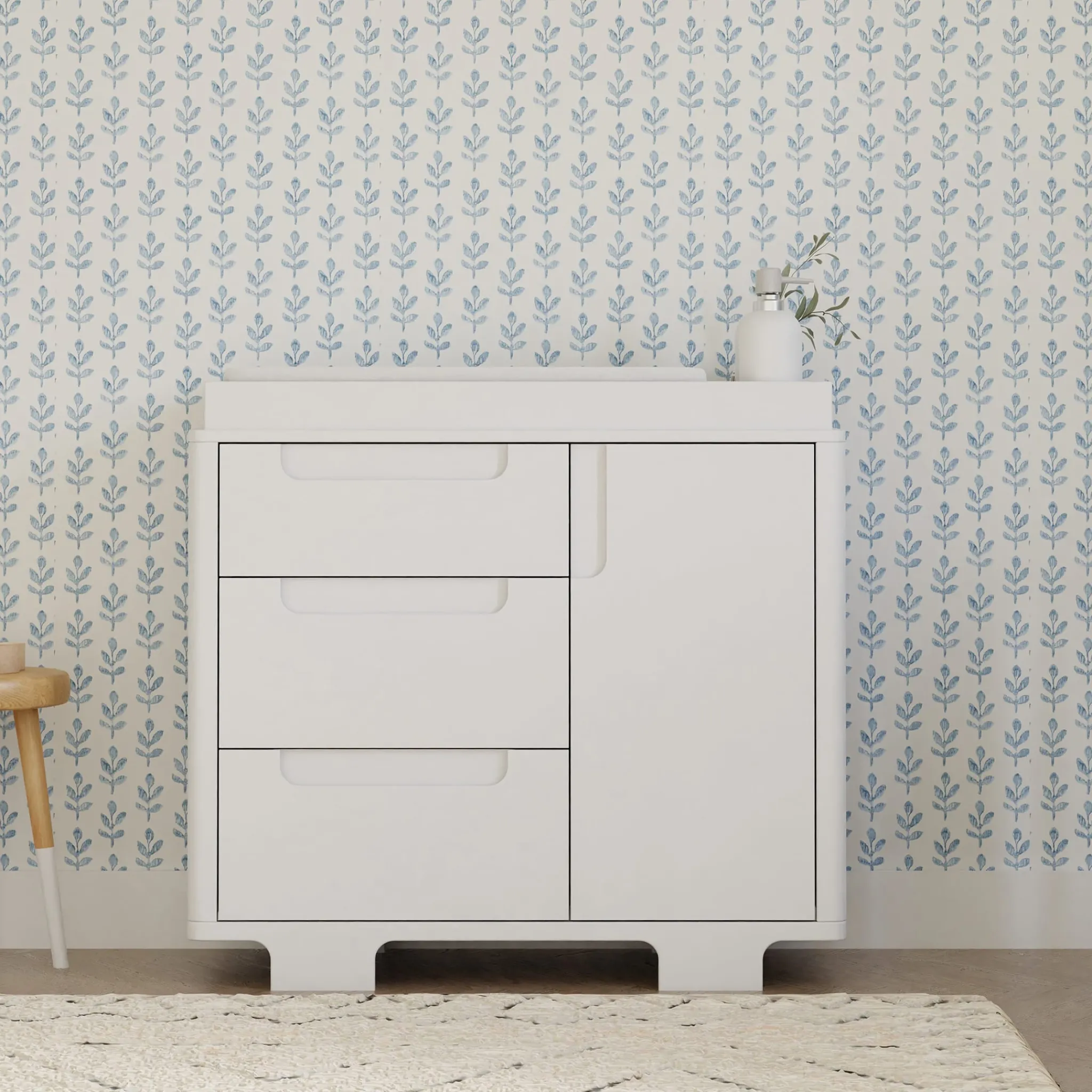 Babyletto Yuzu 3-Drawer Changer Dresser - White