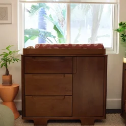 Babyletto Yuzu 3-Drawer Changer Dresser - Natural Walnut