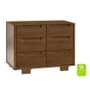 Babyletto Storage Furniture>Yuzu 6-Drawer Dresser - Natural Walnut