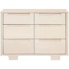 Babyletto Yuzu 6-Drawer Dresser - Washed Natural