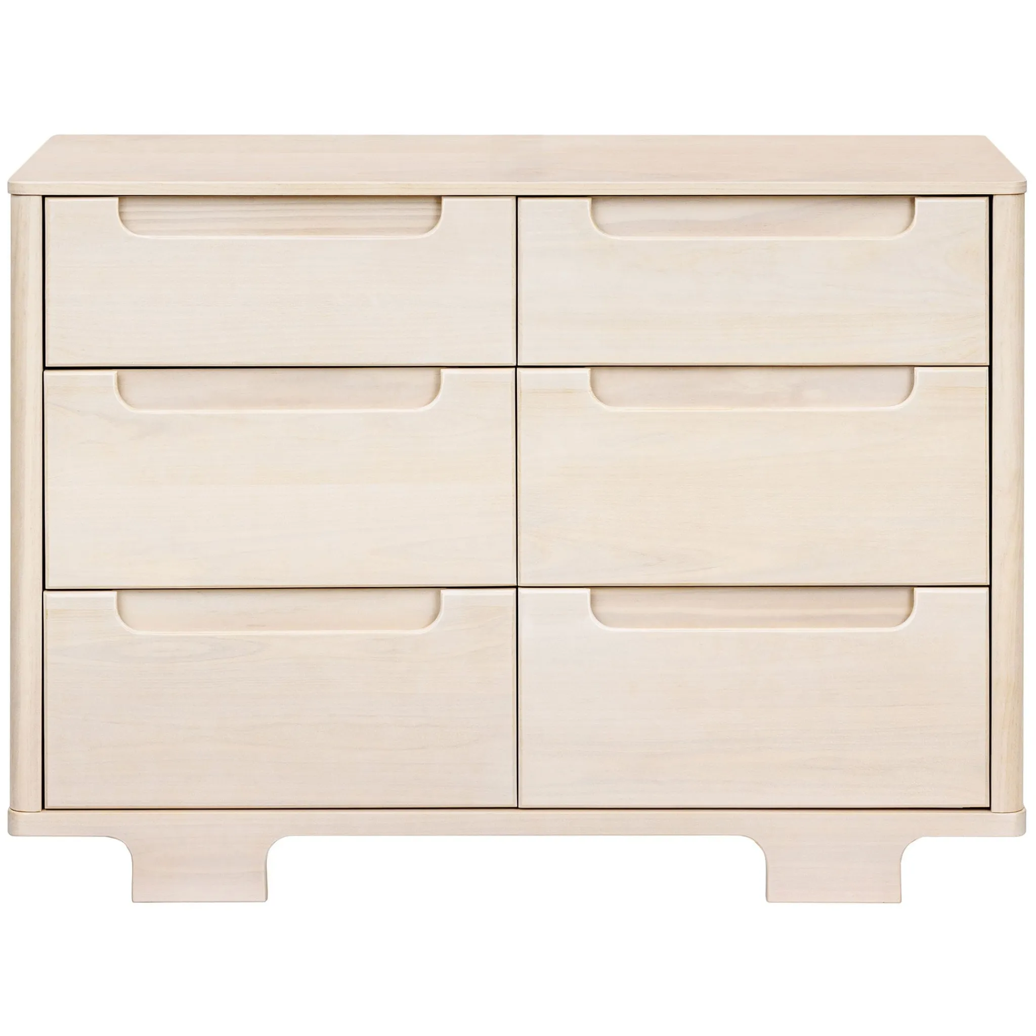 Babyletto Yuzu 6-Drawer Dresser - Washed Natural
