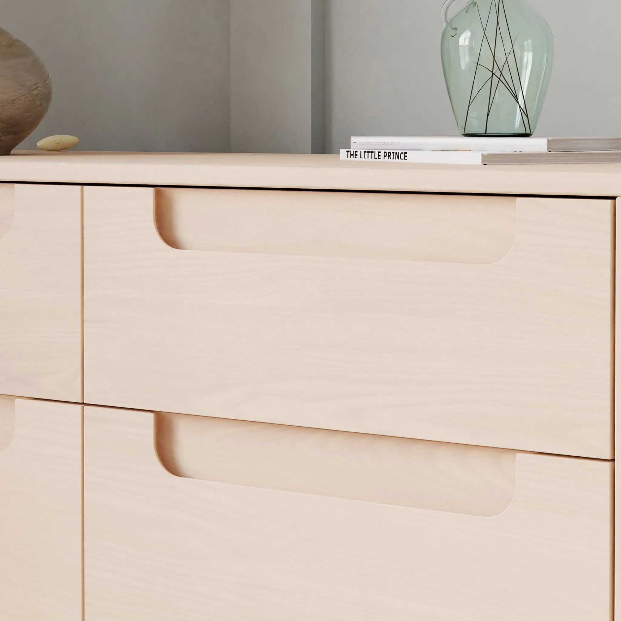 Babyletto Yuzu 6-Drawer Dresser - Washed Natural