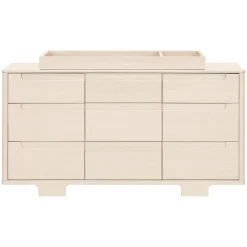 Babyletto Yuzu 9-Drawer Dresser - Washed Natural