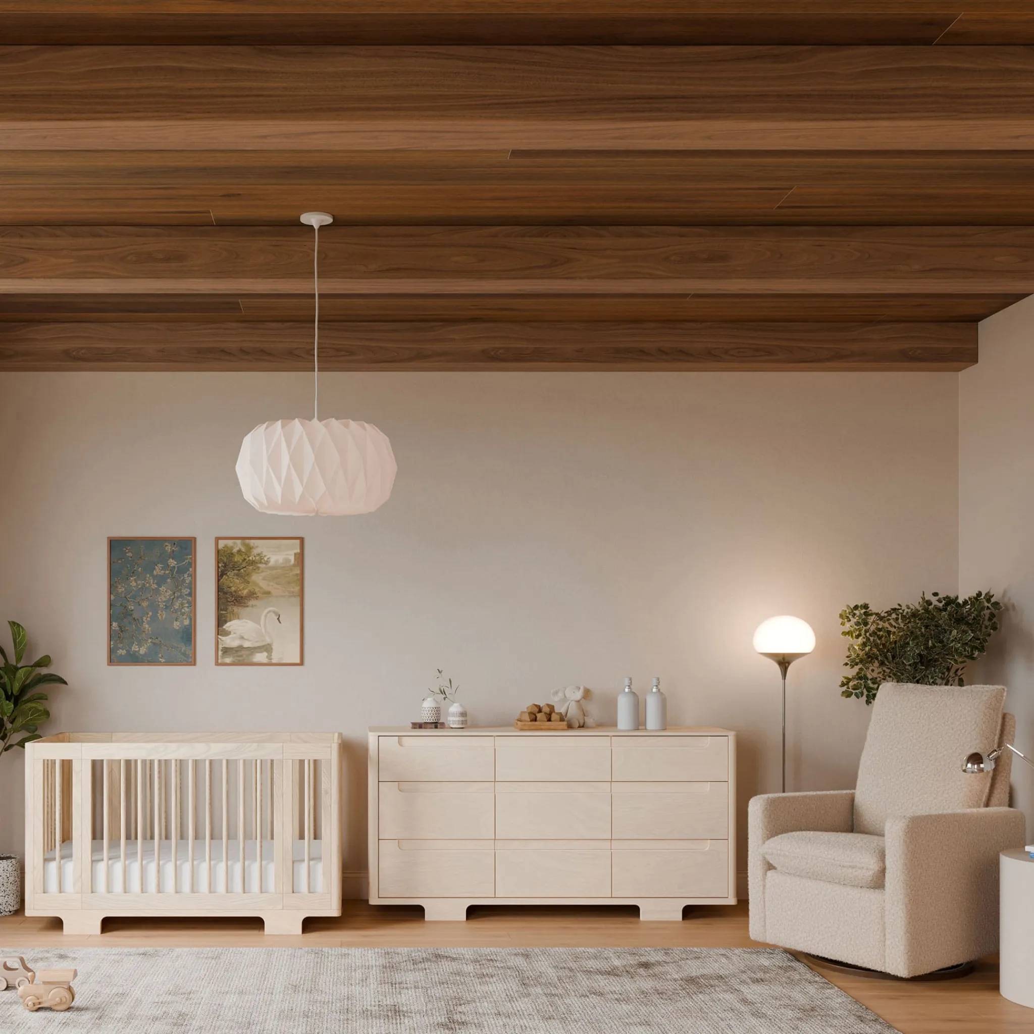 Babyletto Yuzu 9-Drawer Dresser - Washed Natural