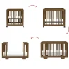 Babyletto Yuzu 8-in-1 Convertible Crib - Walnut