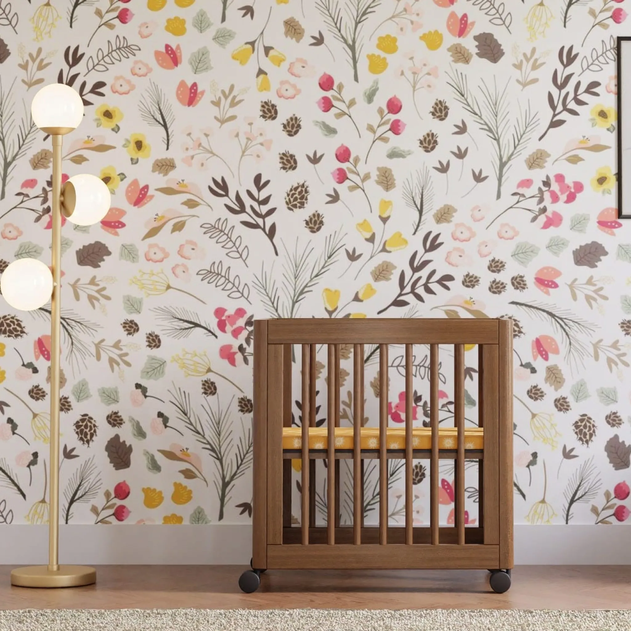 Babyletto Yuzu 8-in-1 Convertible Crib - Walnut