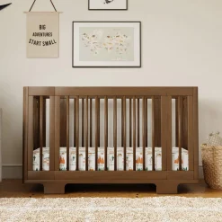 Babyletto Yuzu 8-in-1 Convertible Crib - Walnut