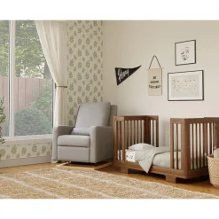 Babyletto Yuzu 8-in-1 Convertible Crib - Walnut