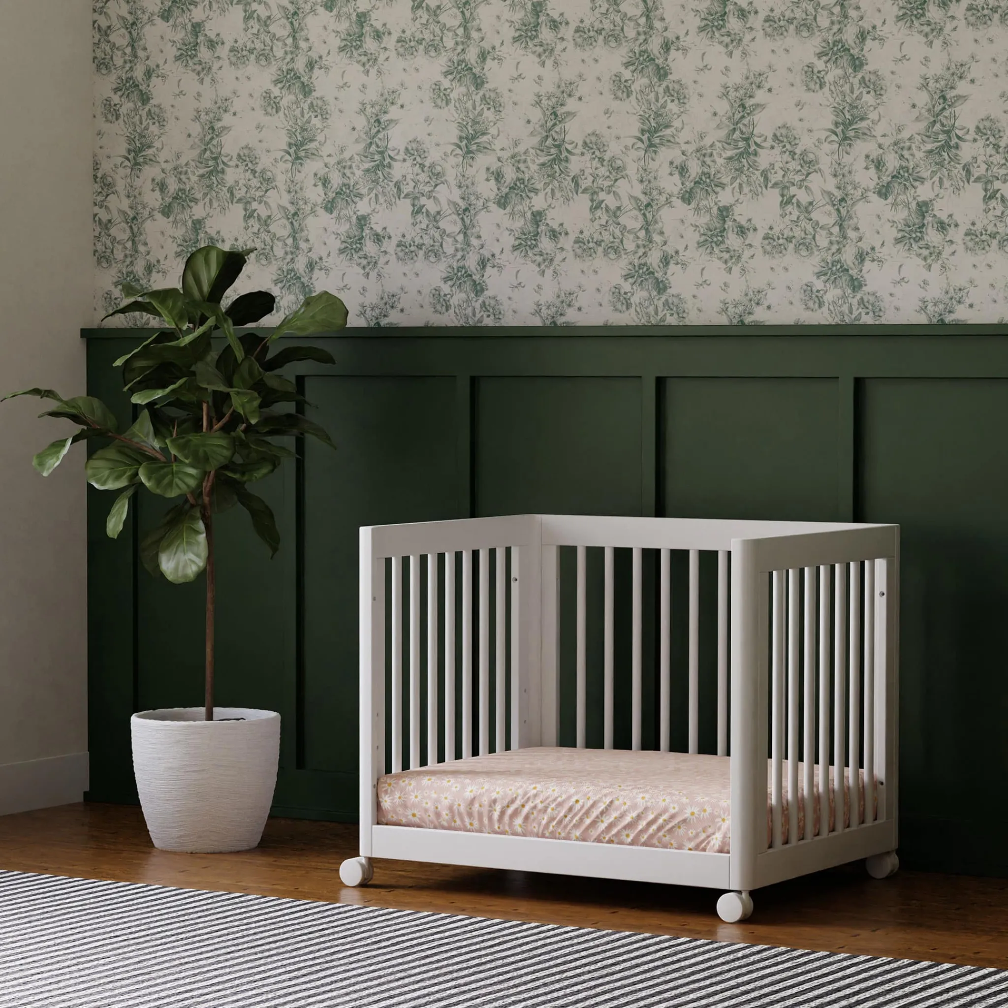 Babyletto Yuzu 8-in-1 Convertible Crib - White