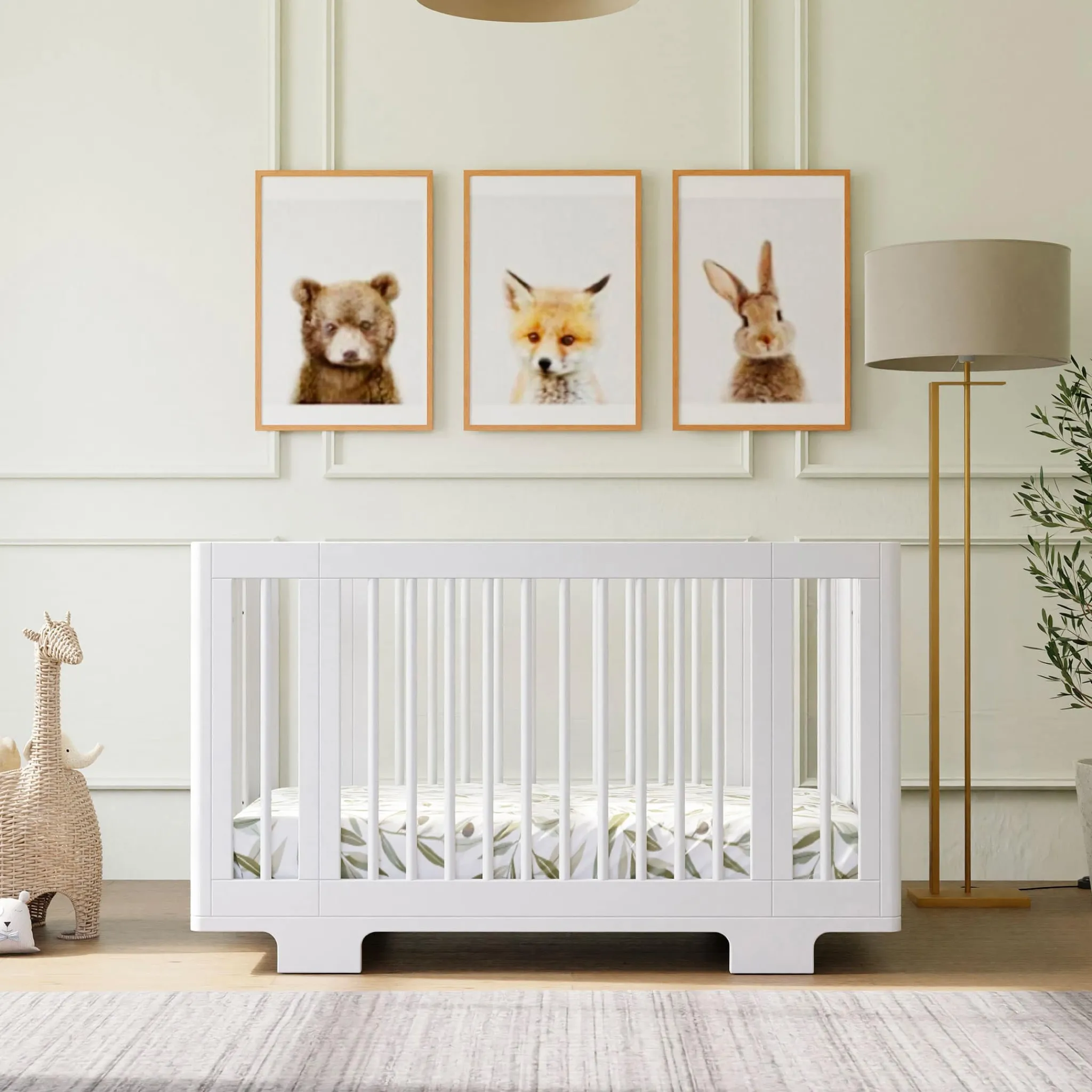 Babyletto Yuzu 8-in-1 Convertible Crib - White