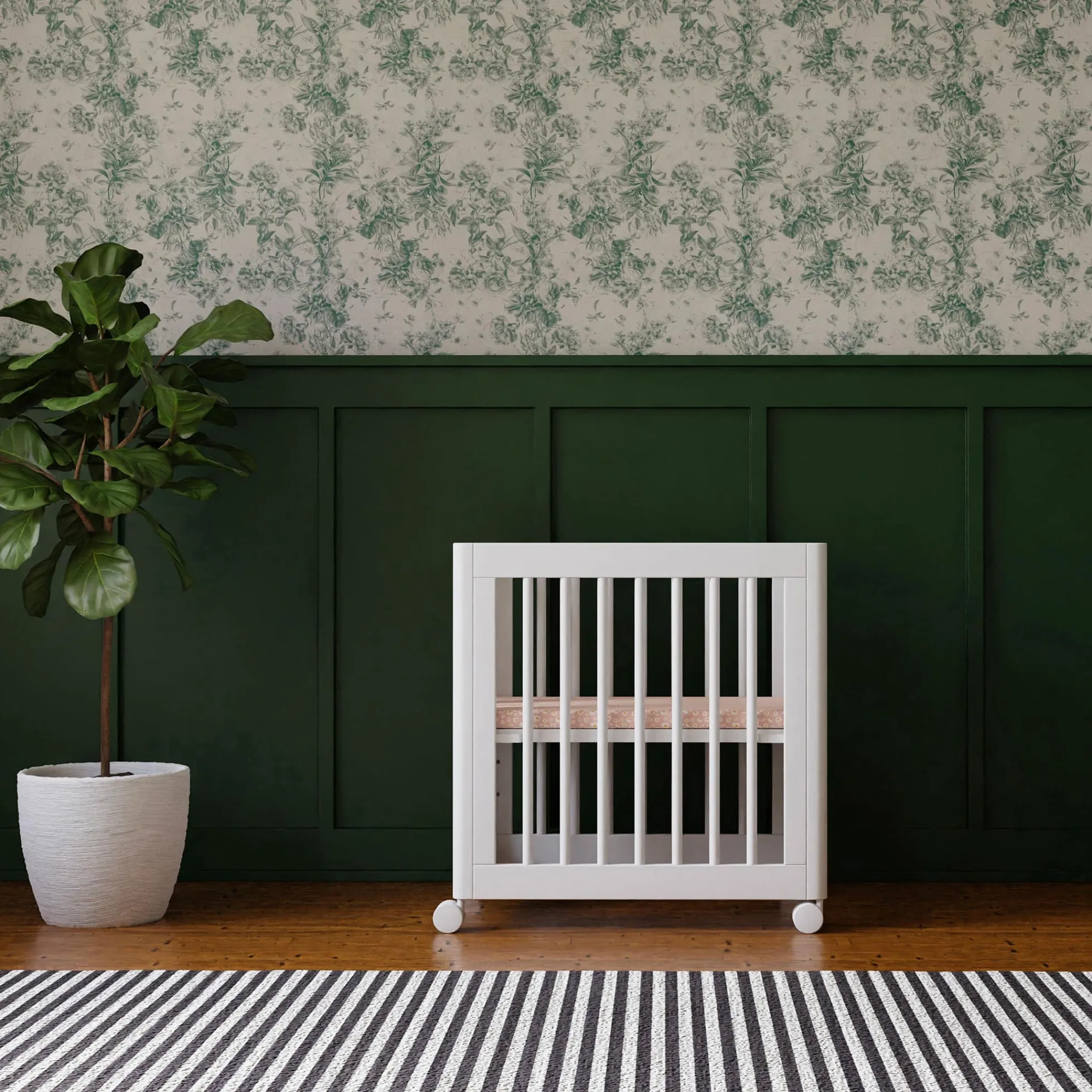 Babyletto Yuzu 8-in-1 Convertible Crib - White