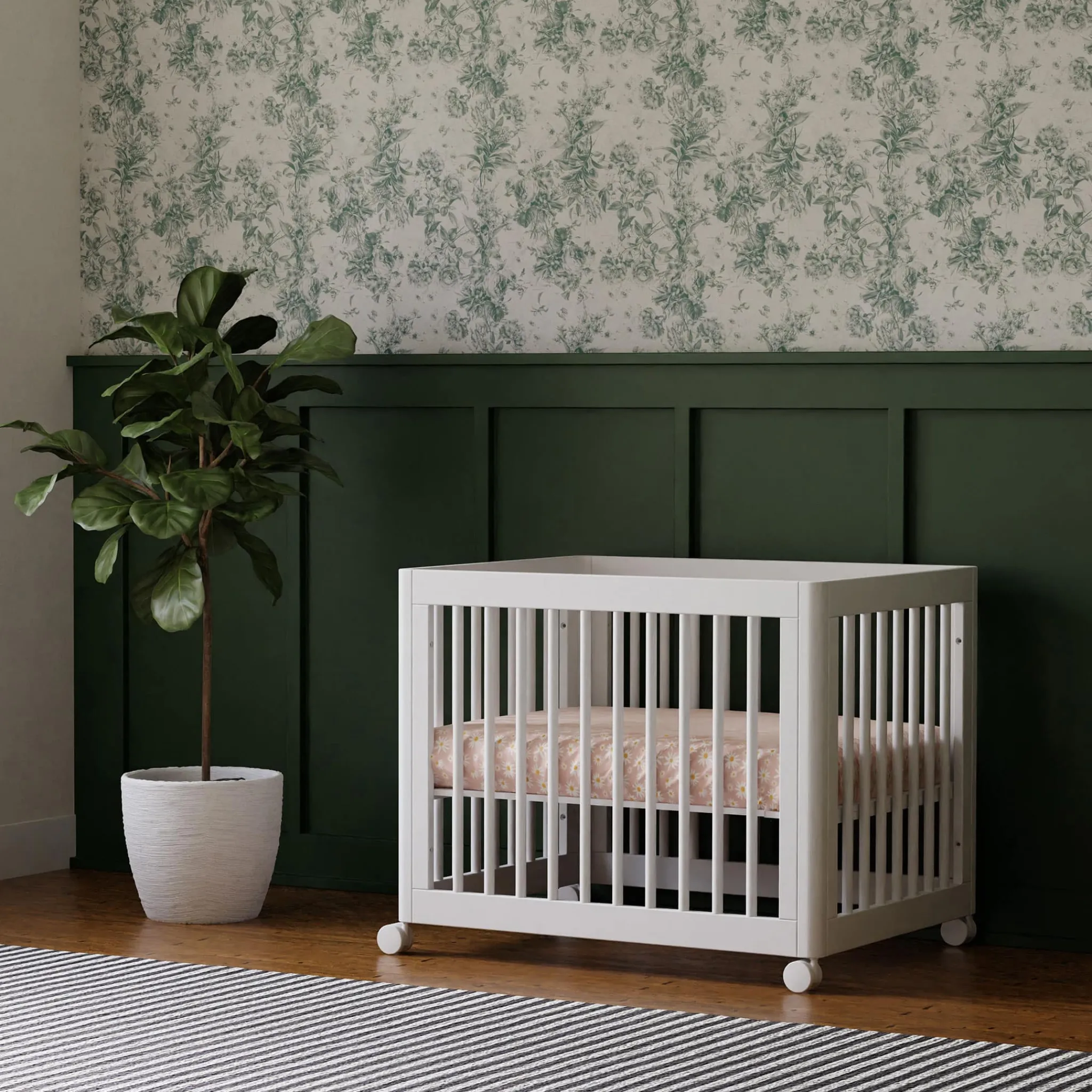 Babyletto Yuzu 8-in-1 Convertible Crib - White