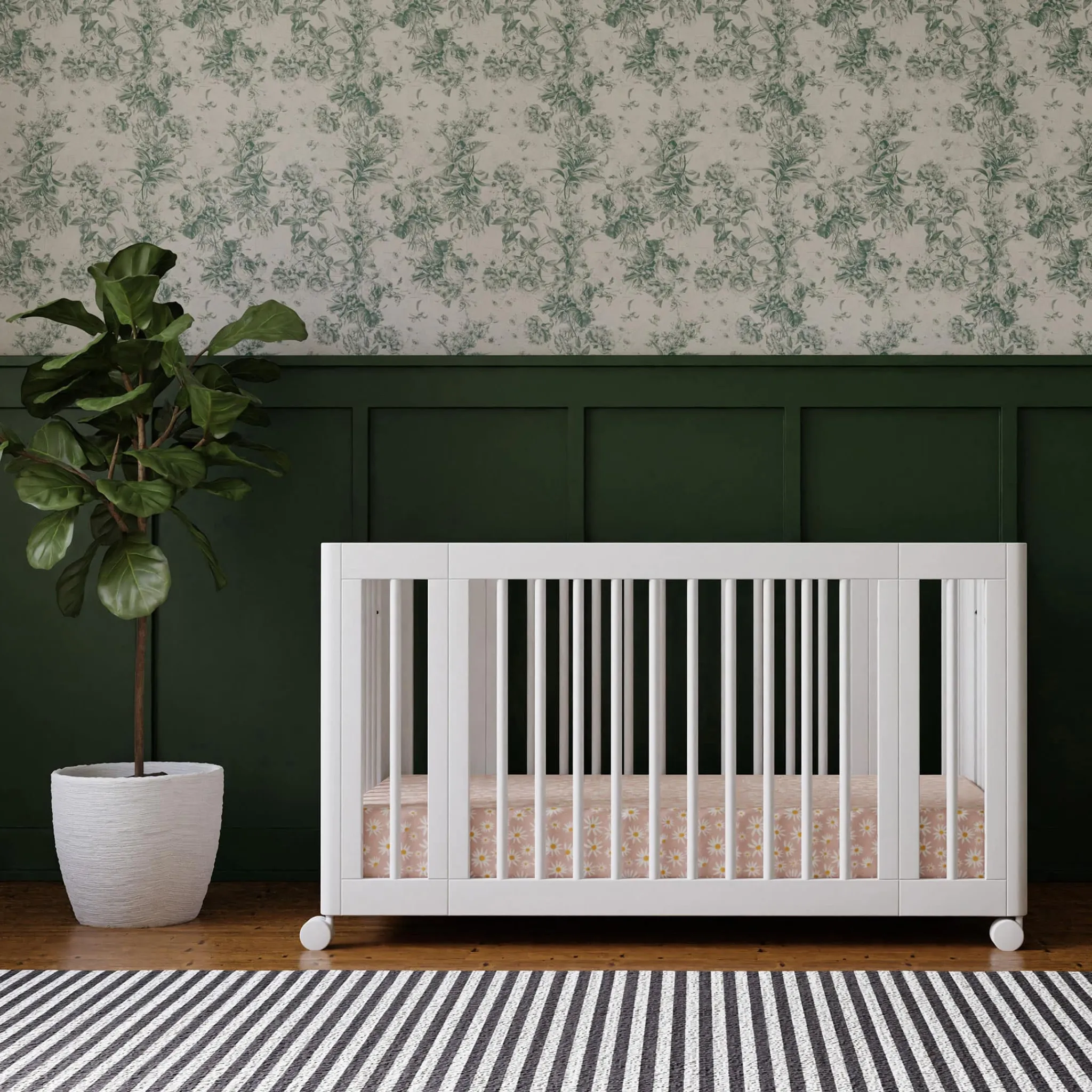 Babyletto Yuzu 8-in-1 Convertible Crib - White