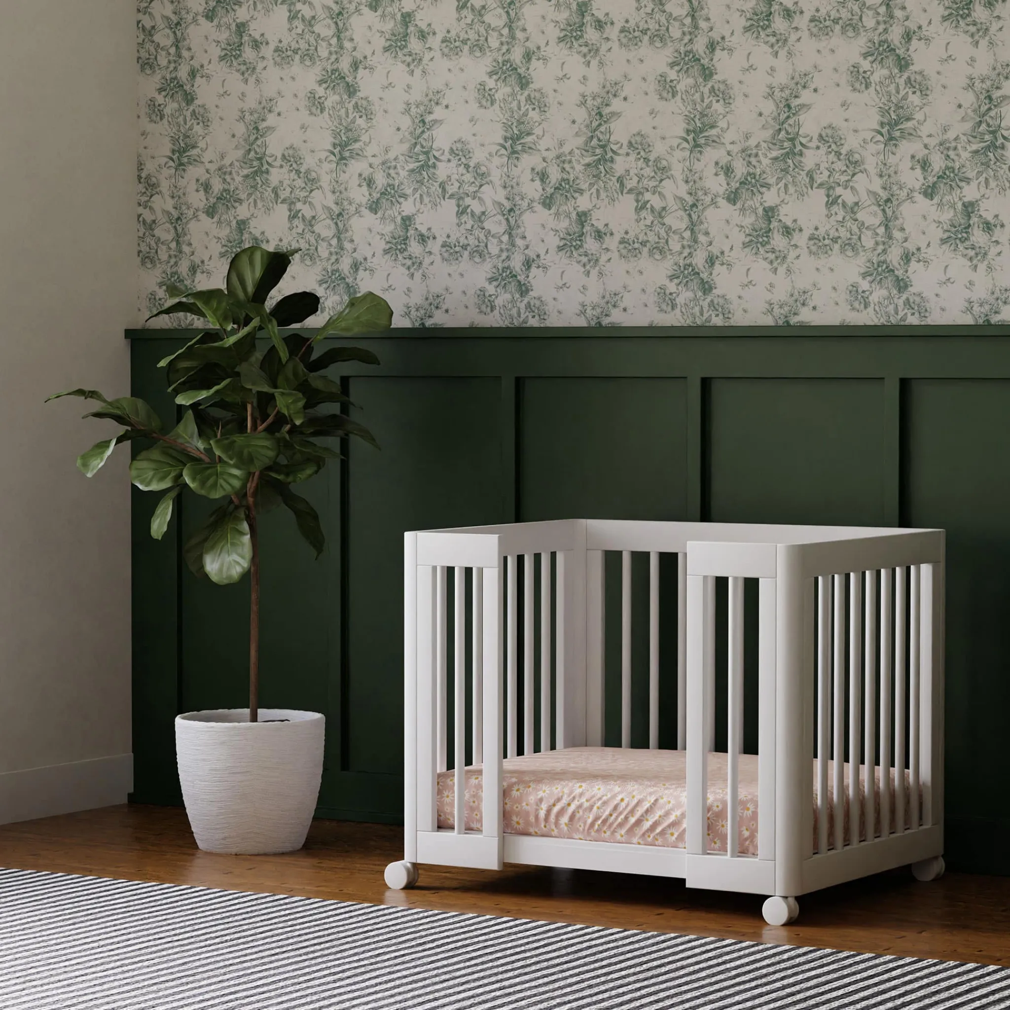 Babyletto Yuzu 8-in-1 Convertible Crib - White