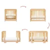 Babyletto Cribs & Mattresses|Cribs & Mattresses>Yuzu 8-in-1 Convertible Crib - Natural