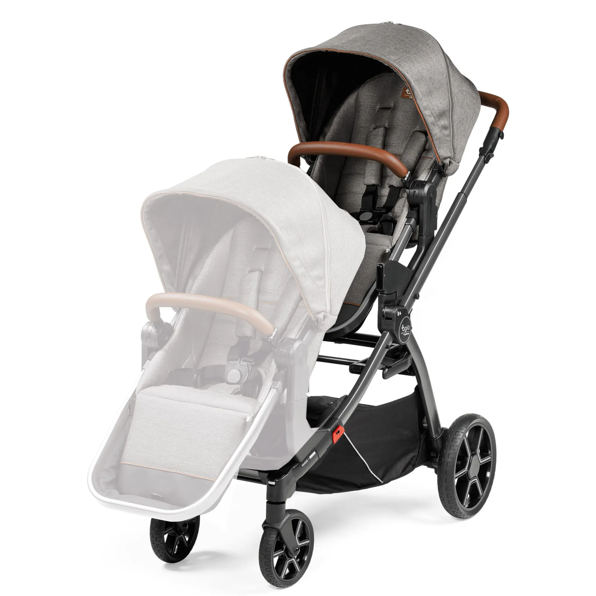 Kids Peg Perego Z4 Agio Stroller - Agio Grey