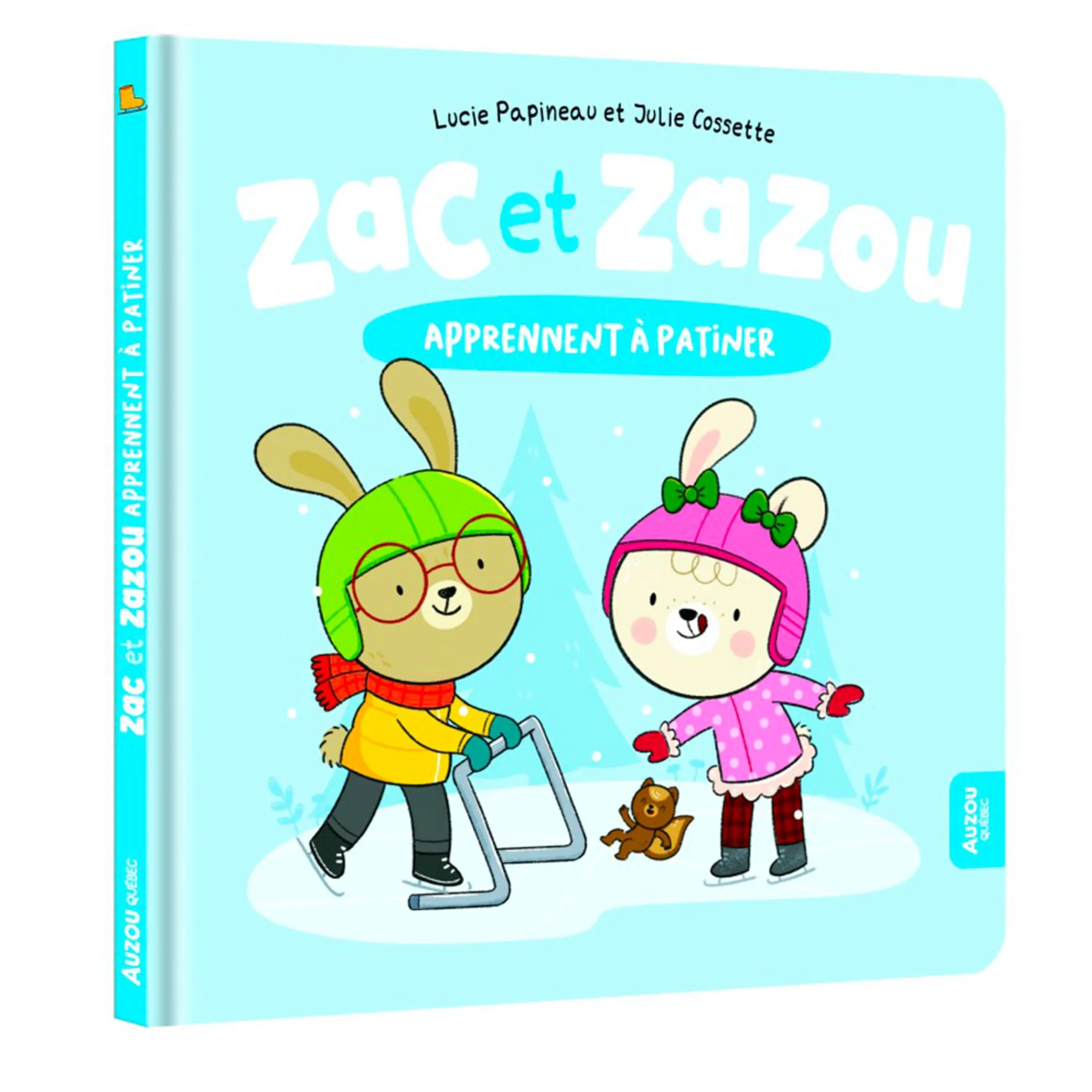 Auzou Quebec Books|4 Years And Over>Zac Et Zazou Apprenent à Patiner
