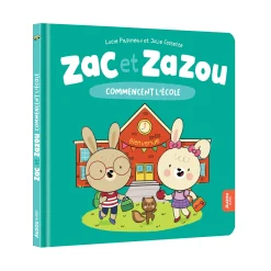 Auzou Zac Et Zazou Commencent L'École