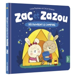 Auzou Quebec Books|2 Years And Over>Zac Et Zazou Découvrent Le Camping