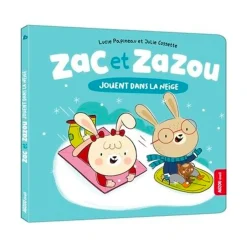 Auzou Zac et Zazou Jouent dans La Neige