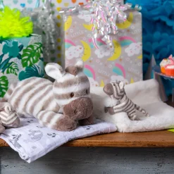 Mary Meyer Developmental Toys>Zebra Blanket