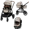 Kids Maxi-cosi Strollers|Strollers & Trailers>Zelia Luxe 5-in-1 Modular Travel System - New Hope Tan