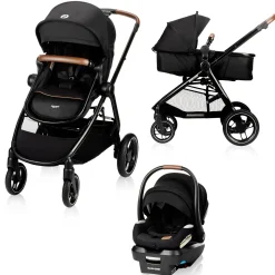 Kids Maxi-cosi Zelia Luxe 5-in-1 Modular Travel System - Basalt Black