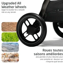 Kids Maxi-cosi Zelia Luxe 5-in-1 Modular Travel System - New Hope Black