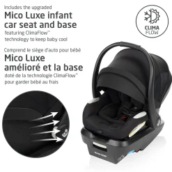 Kids Maxi-cosi Zelia Luxe 5-in-1 Modular Travel System - New Hope Black