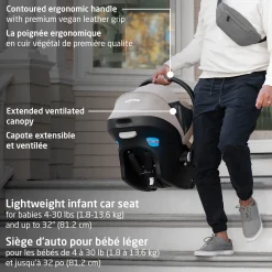 Kids Maxi-cosi Zelia Luxe 5-in-1 Modular Travel System - New Hope Black