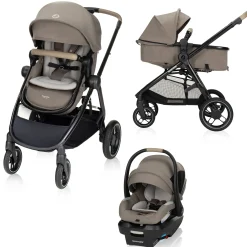 Kids Maxi-cosi Zelia Luxe 5-in-1 Modular Travel System - Truffle
