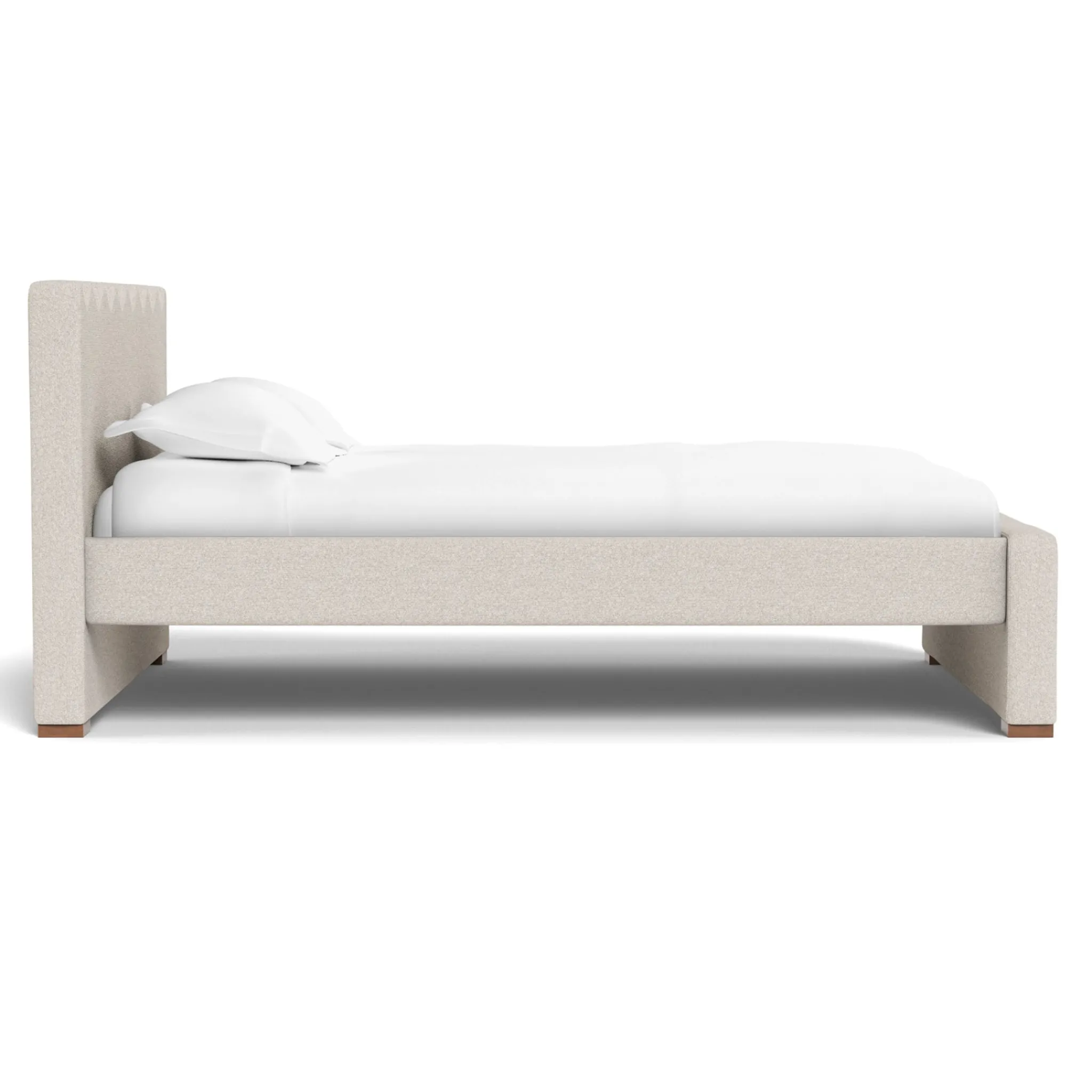 Monte Twin, Full & Queen Beds>Ziggy Full Bed - Greige