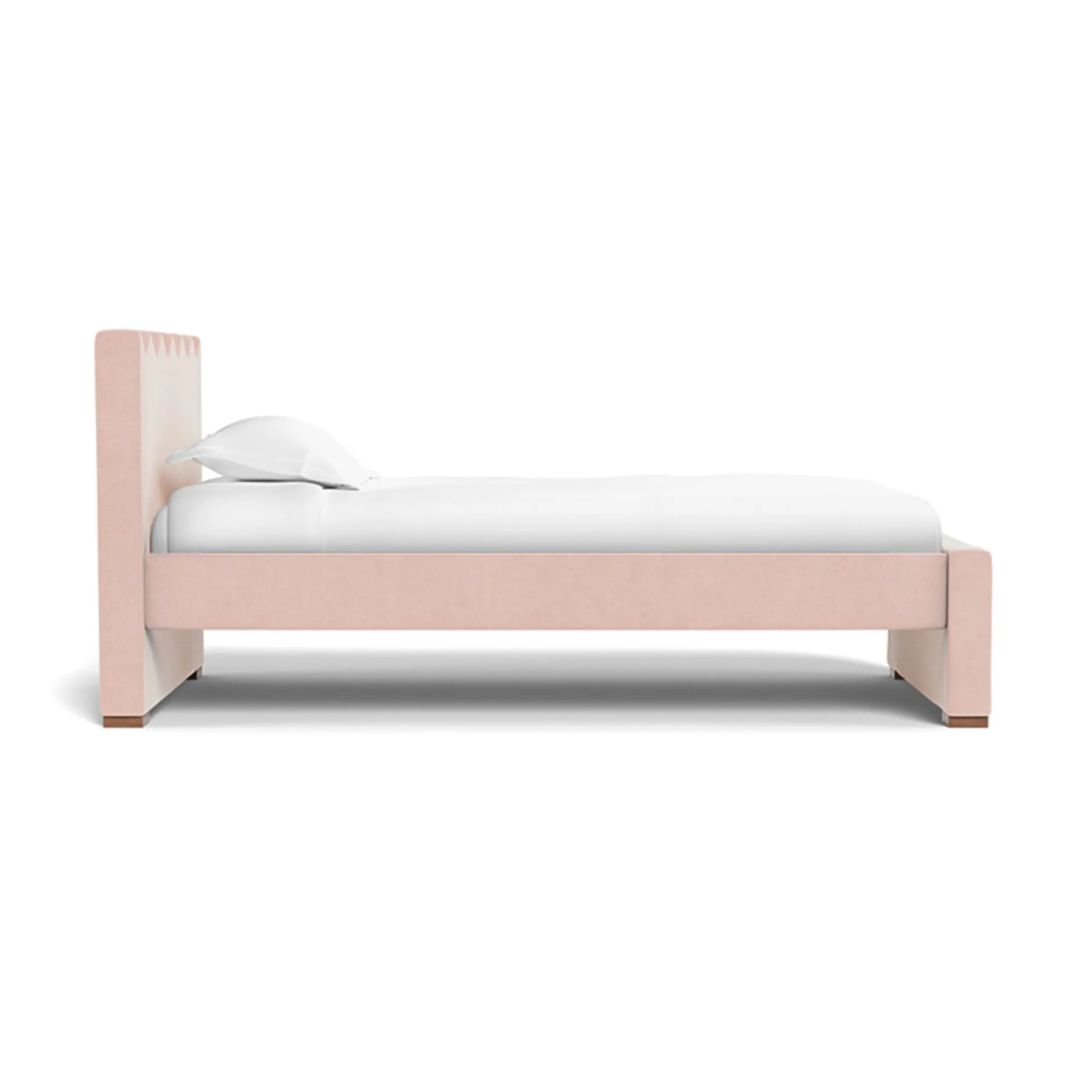 Monte Ziggy Twin Bed - Petal Pink