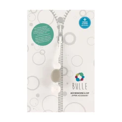 Bulle Teething Toys>Zip To Chew - Taupe