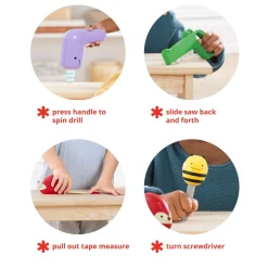 Kids Skip Hop Zoo Crew Tool Set Toy