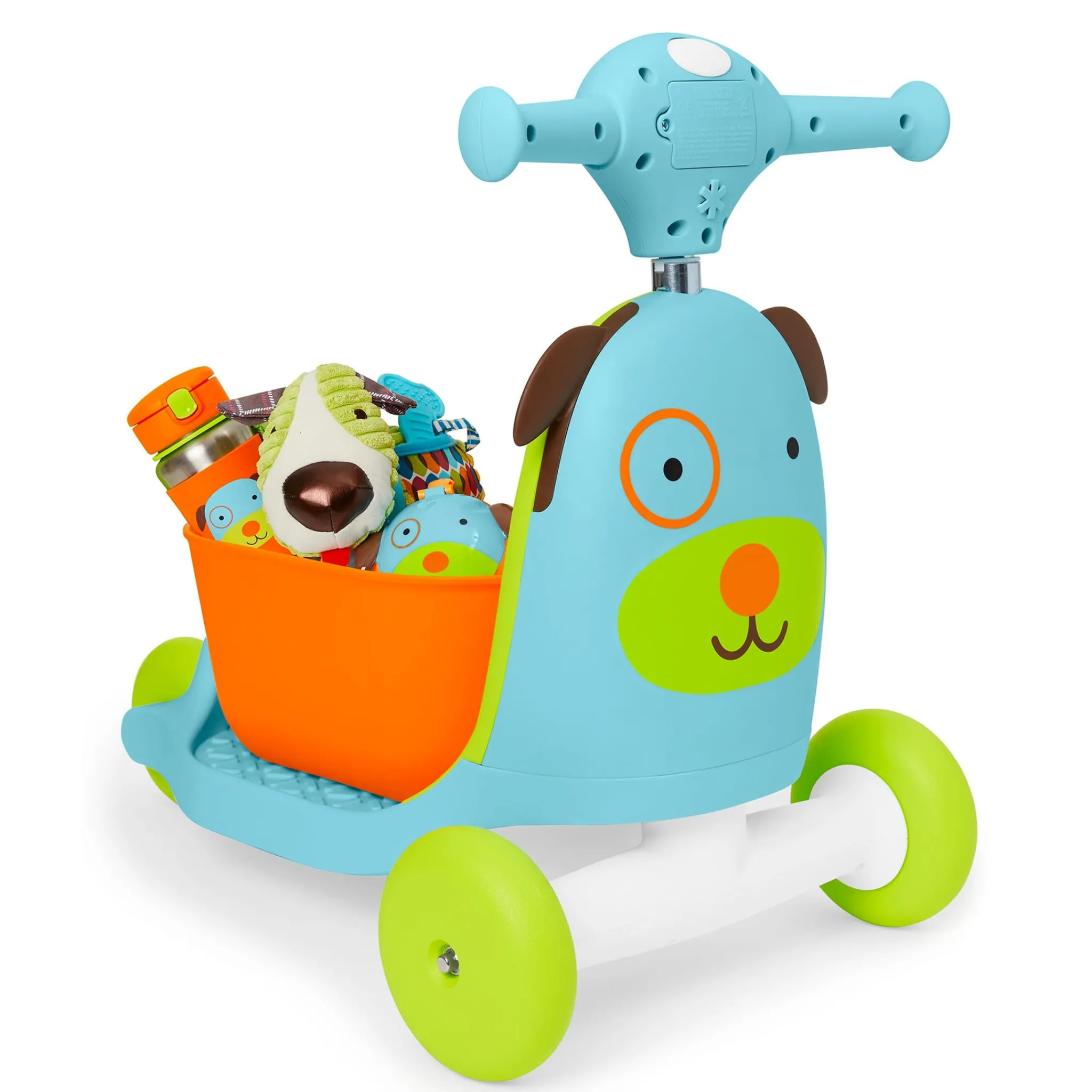 Kids Skip Hop Summer Activities|Bikes And Accessories>Zoo 3-in-1 Scooter - Dog