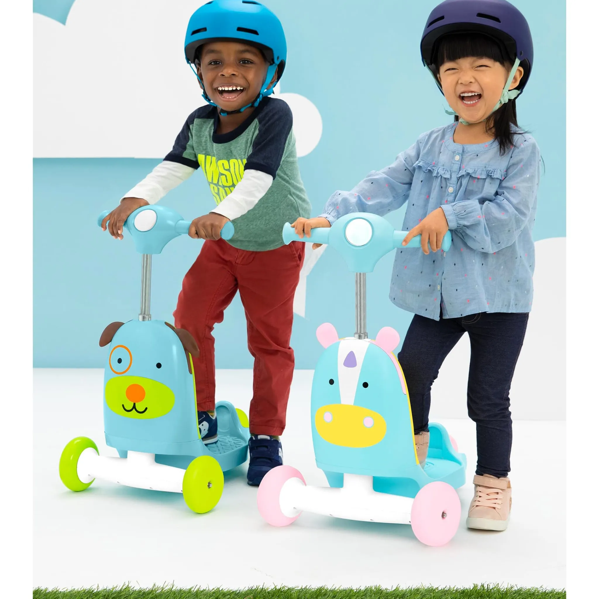 Kids Skip Hop Zoo 3-in-1 Scooter - Unicorn